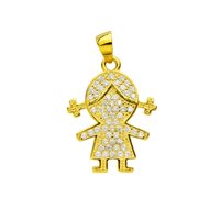 Pendente Vivi Gioielli Donna in Argento Zircone 1698020041994 - 1698020041994